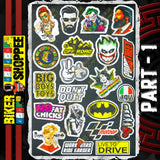 UV VINYL MOTO STICKER SHEET