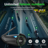 EJEAS Q8 MESH MOTORCYCLE INTERCOM SYSTEM
