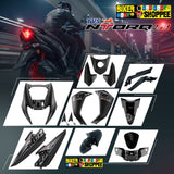 TVS NTORQ 125 OUR BODY KIT RACE XP DARK BLACK EDITION | BIKER SHOPPEE