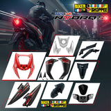 TVS NTORQ 125 OUR BODY KIT RACE XP RACE RED EDITION | BIKER SHOPPEE