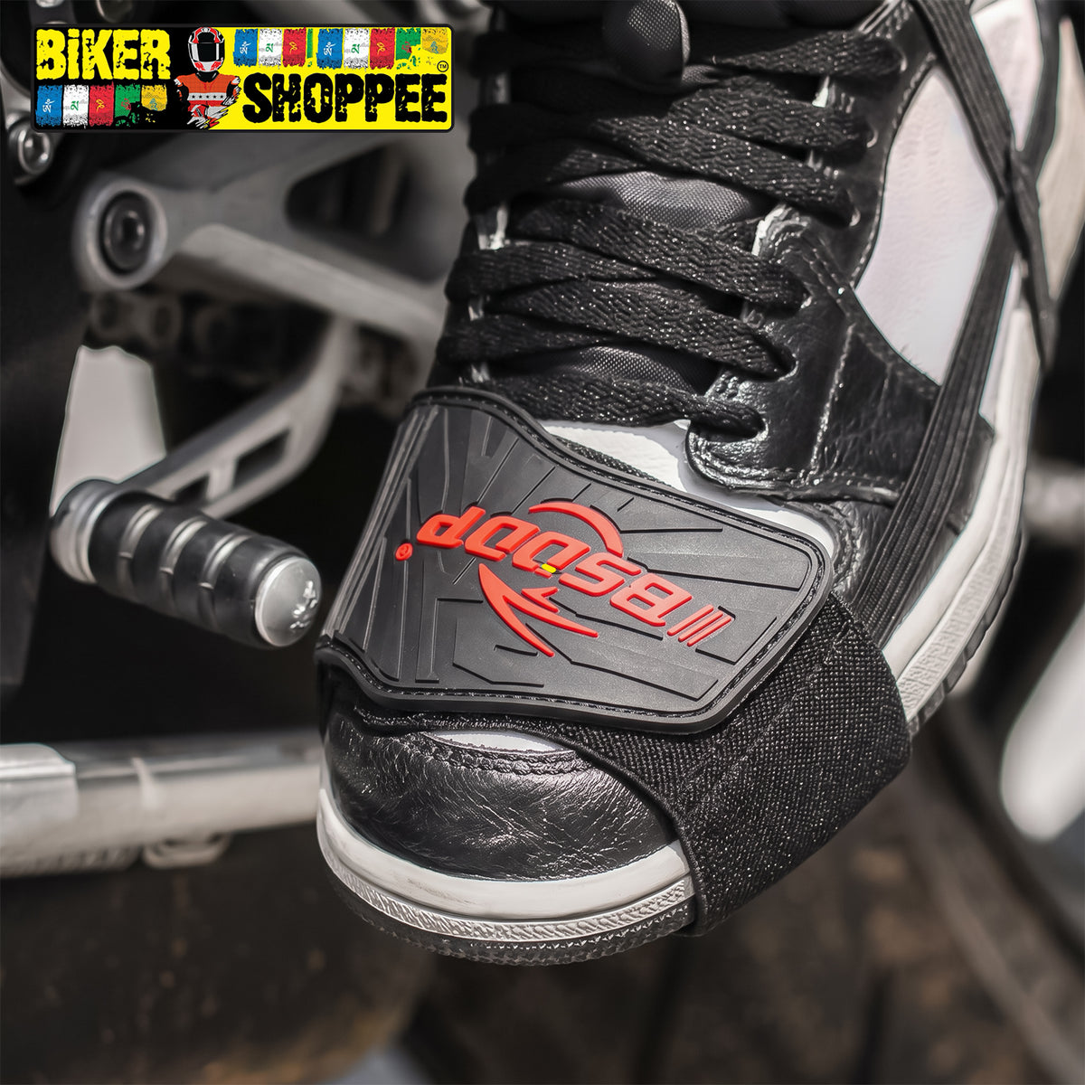 BSDDP MOTORCYCLE GEAR SHIFT SHOE PROTECTOR V2 | BIKER SHOPPEE