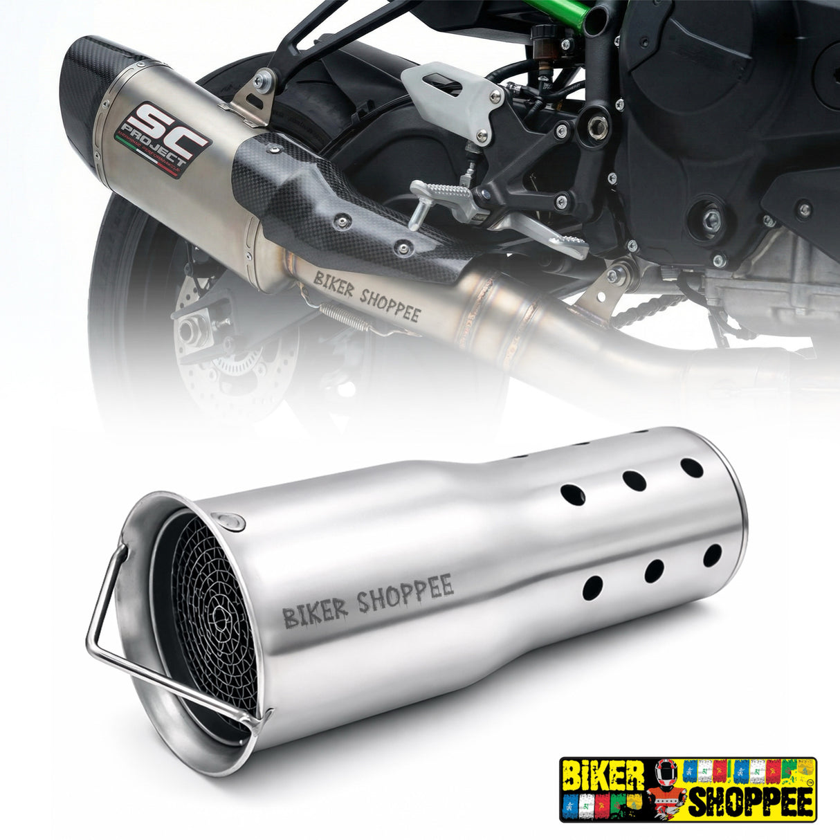 CATALYTIC CONVERTER UNIVERSAL 51MM EXHAUST DB KILLER