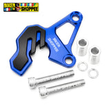 UNIVERSAL CNC BRAKE CALIPER PROTECTOR BLUE | BIKER SHOPPEE