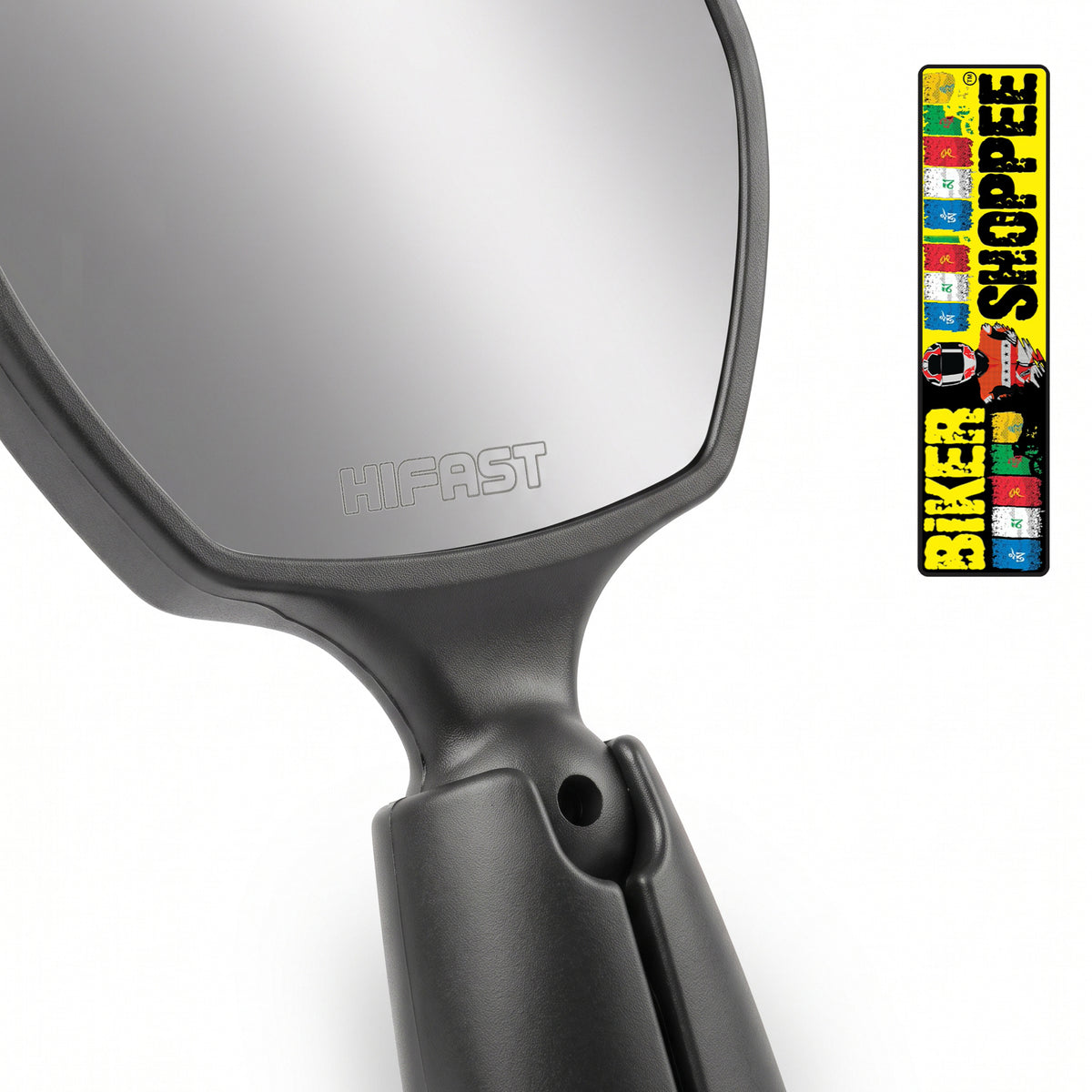 DOUBLETAKE ADJUSTABLE TOURING MOTORCYCLE REAR VIEW MIRROR PAIR | BIKER SHOPPEE