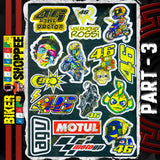 UV VINYL MOTO STICKER SHEET