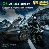 EJEAS Q8 MESH 3.0 MOTORCYCLE BLUETOOTH INTERCOM SYSTEM | BIKER SHOPPEE