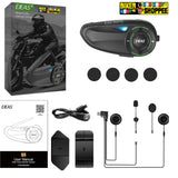 EJEAS Q8 MESH MOTORCYCLE INTERCOM SYSTEM BIKER SHOPPEE INDIA