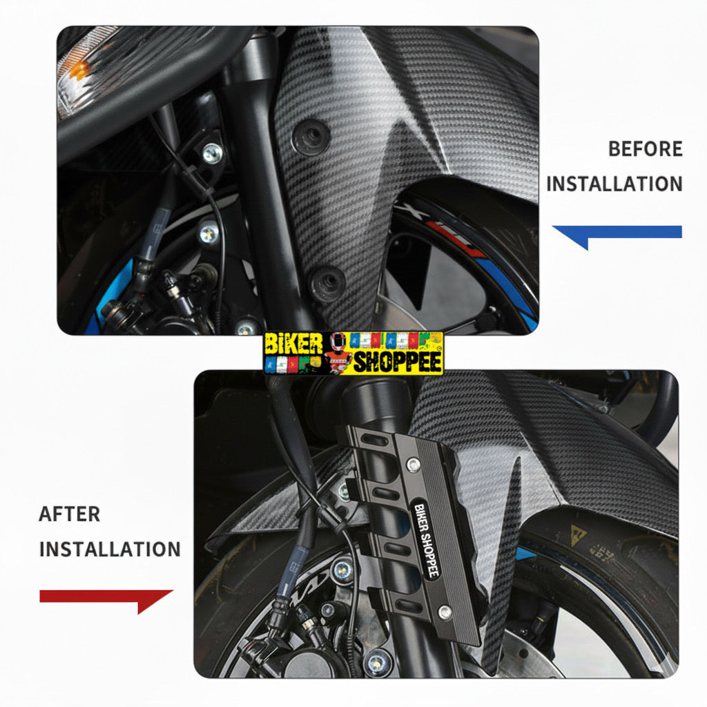 PREMIUM CNC FRONT FENDER SLIDER SHOCKER PROTECTOR GUARD