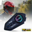 Guider G12 Pro Two Riders motorcycle helmet intercom with RGB light
