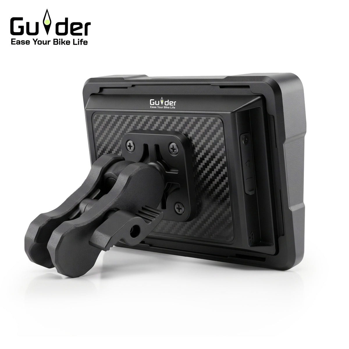 GUIDER 5.8" HD WIRELESS CARPLAY & ANDROID AUTO MOTORCYCLE SMART SYSTEM | DUAL HD DASHCAMS | BLE TIRE PRESSURE MONITORING (TPMS) | IP67 WATERPROOF BIKE TOUCHSCREEN CONSOLE