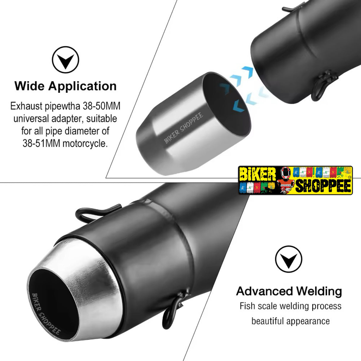 M4 EXHAUST BLACK