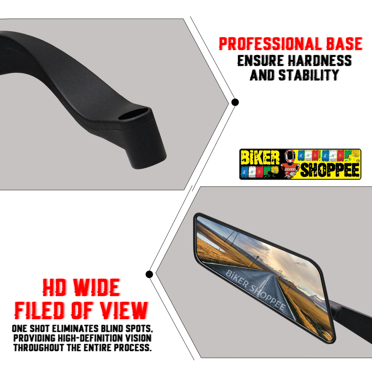 AERO WING V7 REAR VIEW MIRROR NAKED