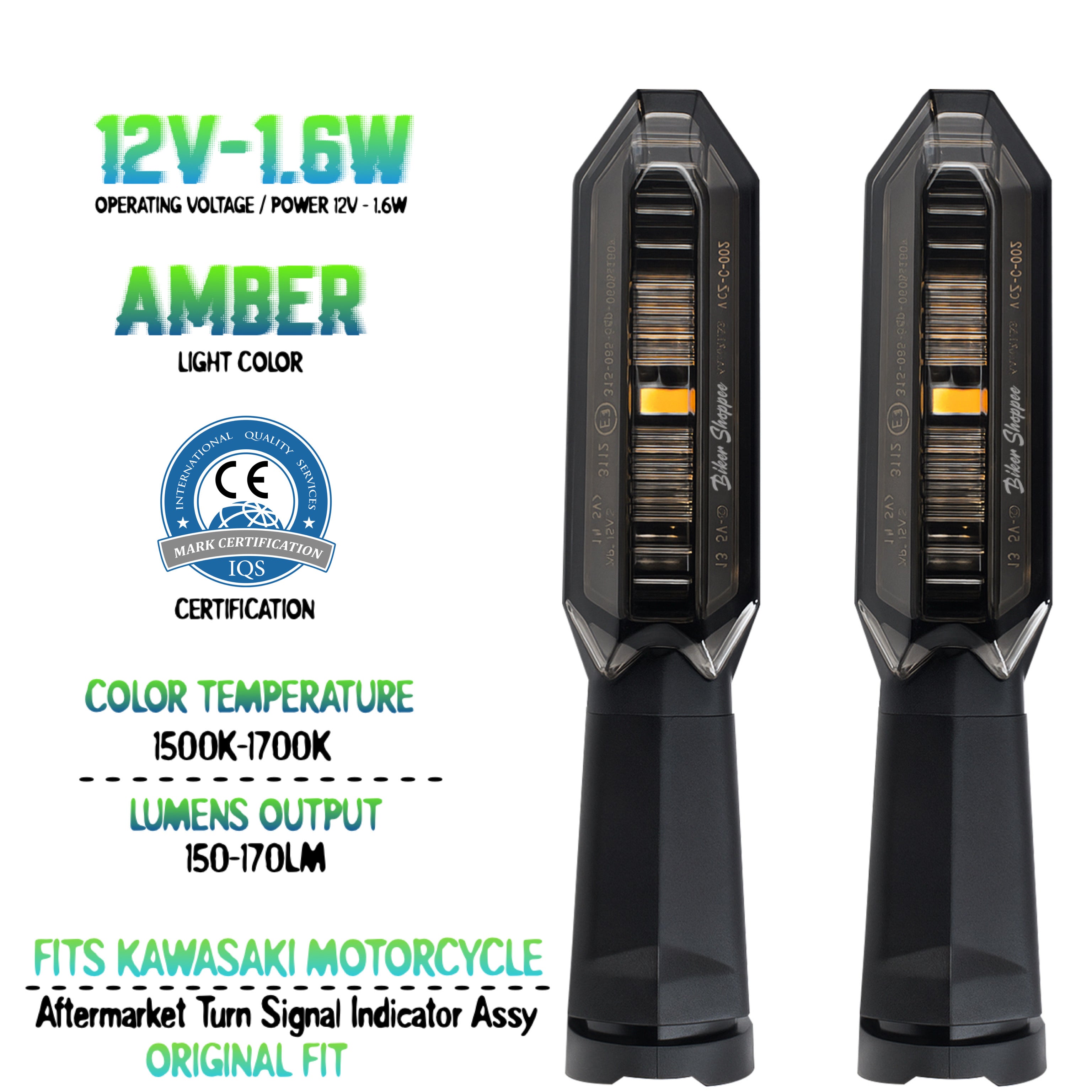 KAWASAKI Z900 LED INDIACTOR AFTER MARKET ORIGINAL TYPE – BiKER SHOPPEE