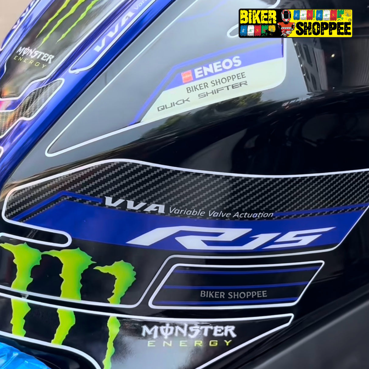 R15V4 FULL TANK PAD FULL COMBO STICKER