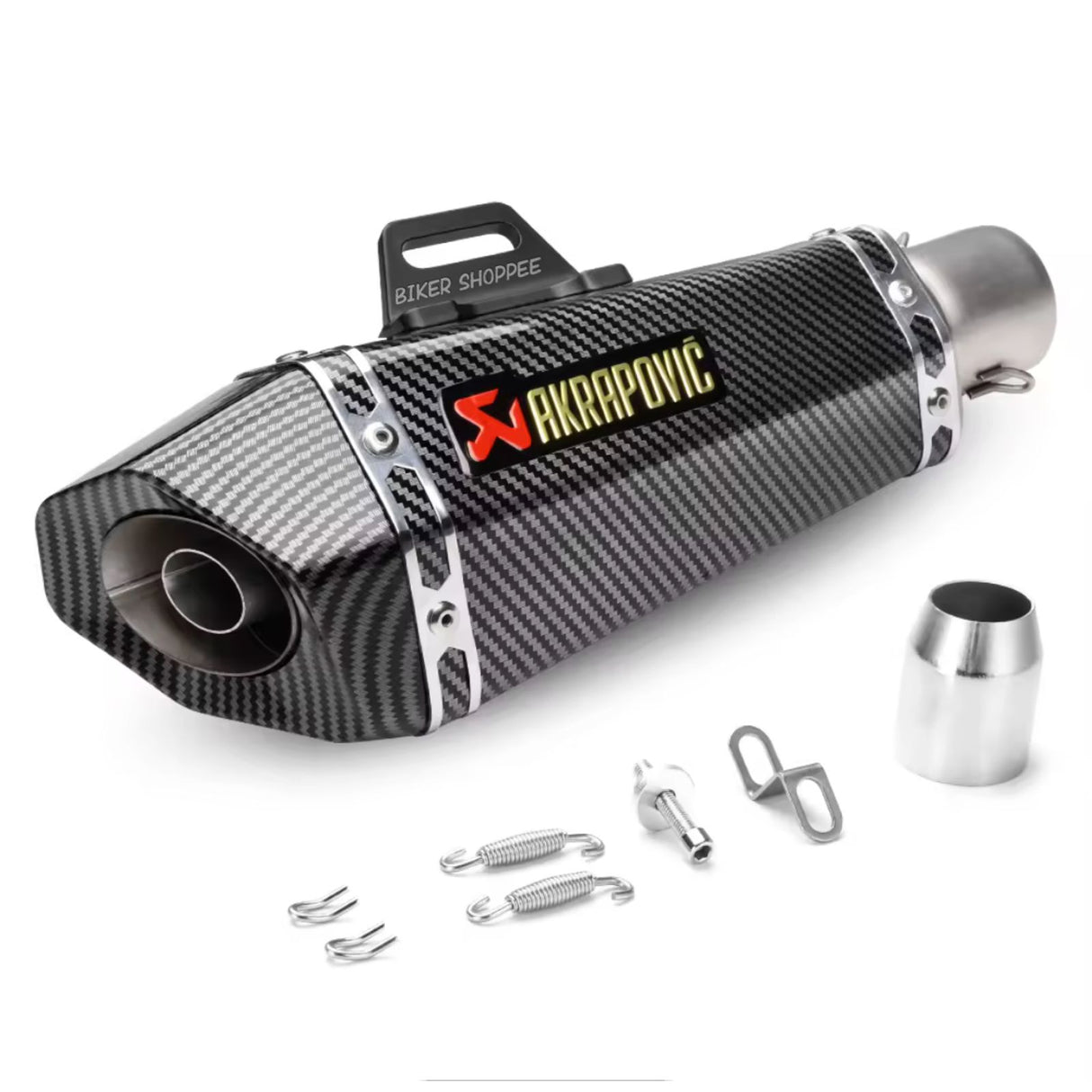 AKRAPOVIC REPLICA EXHAUST > SILVER