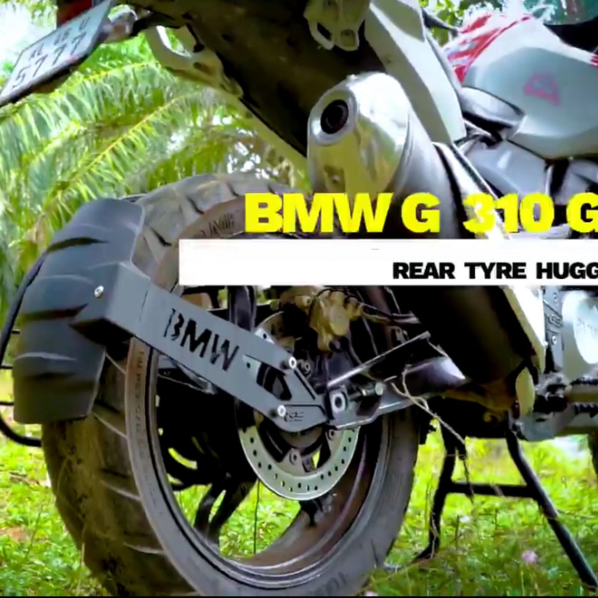 BMW REAR TYRE HUGGER G310GS & G310R