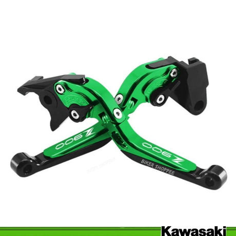 KAWASAKI Z900 ADJUSTABLE FOLDING EXTENDABLE BRAKE CLUTCH LEVER SET