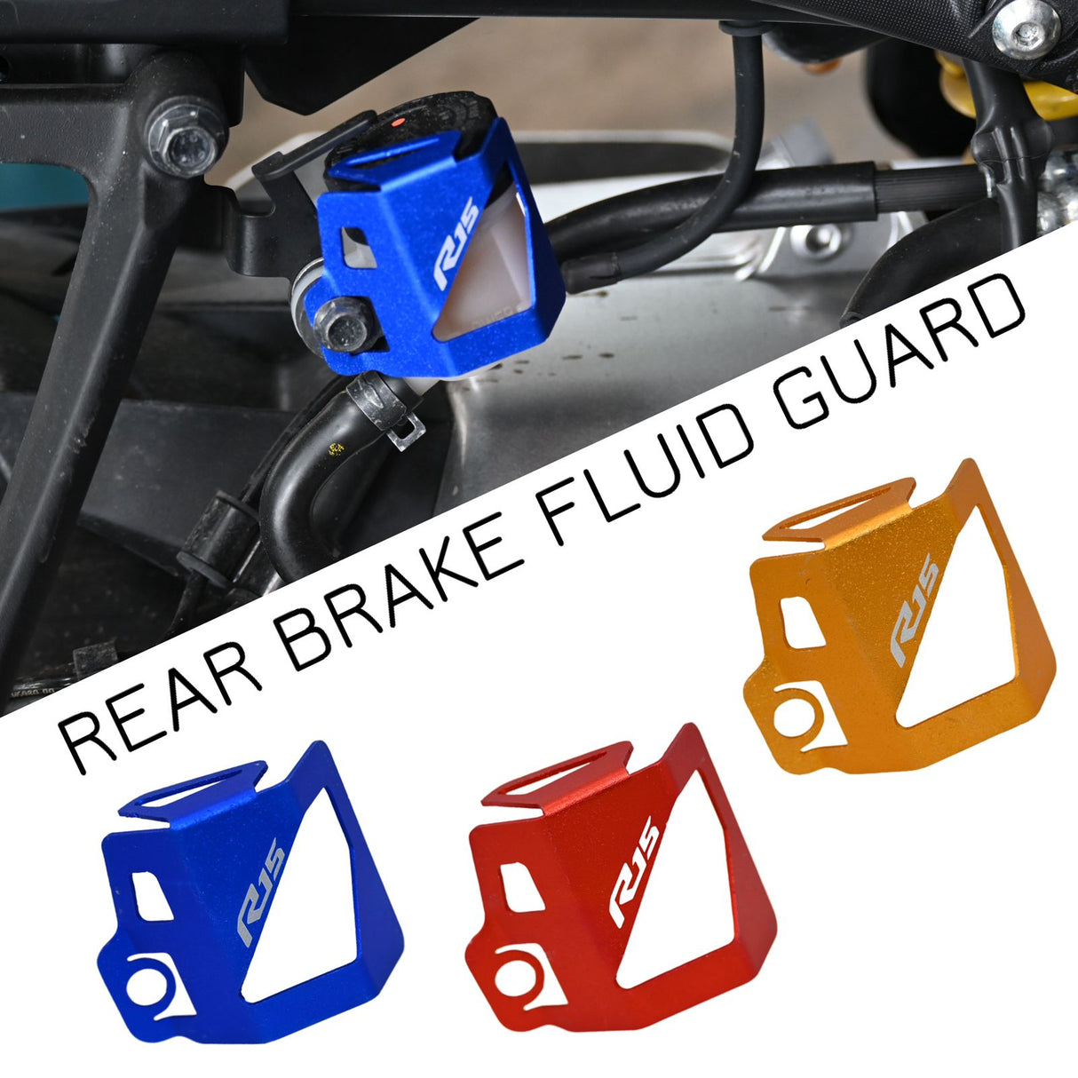 YAMAHA R15M & R15V4 REAR BRAKE FLUID GUARD