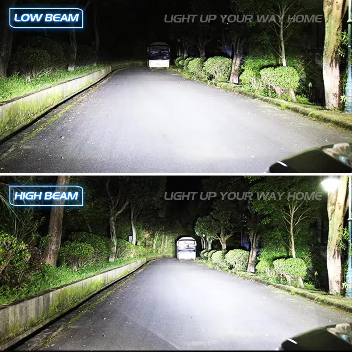 NOVSIGHT H4 LED HEADLIGHT BULB PAIR