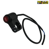 SINGLE 3 WAY SWITCH FOR MOTORCYCLE RED