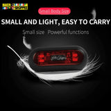 HELMET FLASH LIGHT 3 MODE RED