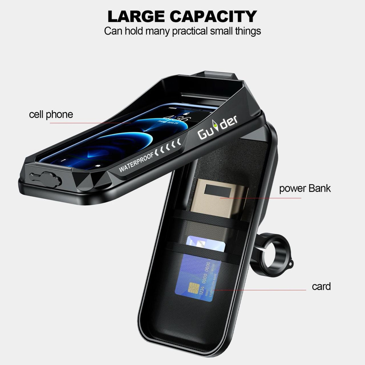 GUIDER WATERPROOF POUCH MOBILE HOLDER M30-A