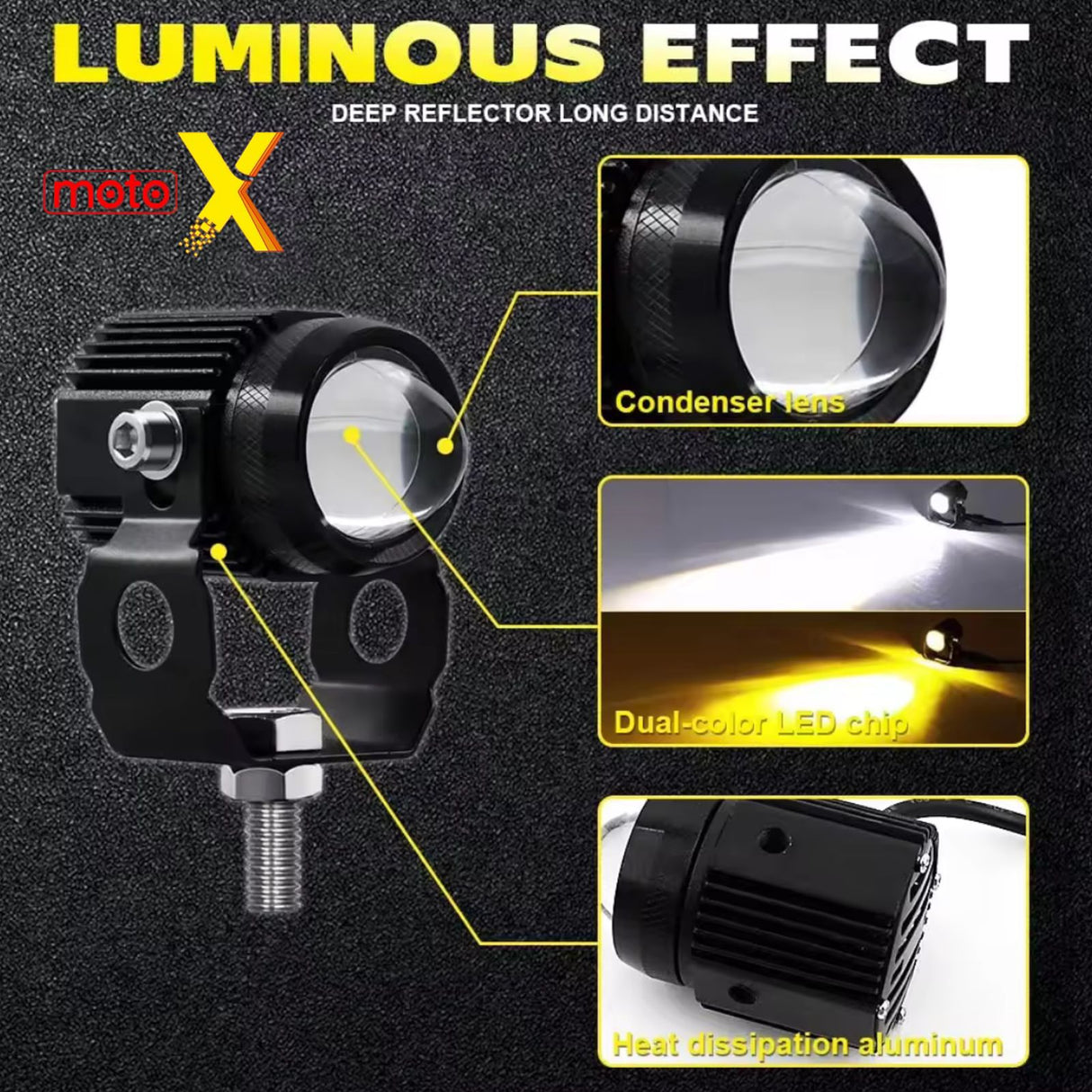 MINI DRIVE LED FOG LIGHT MOTOX