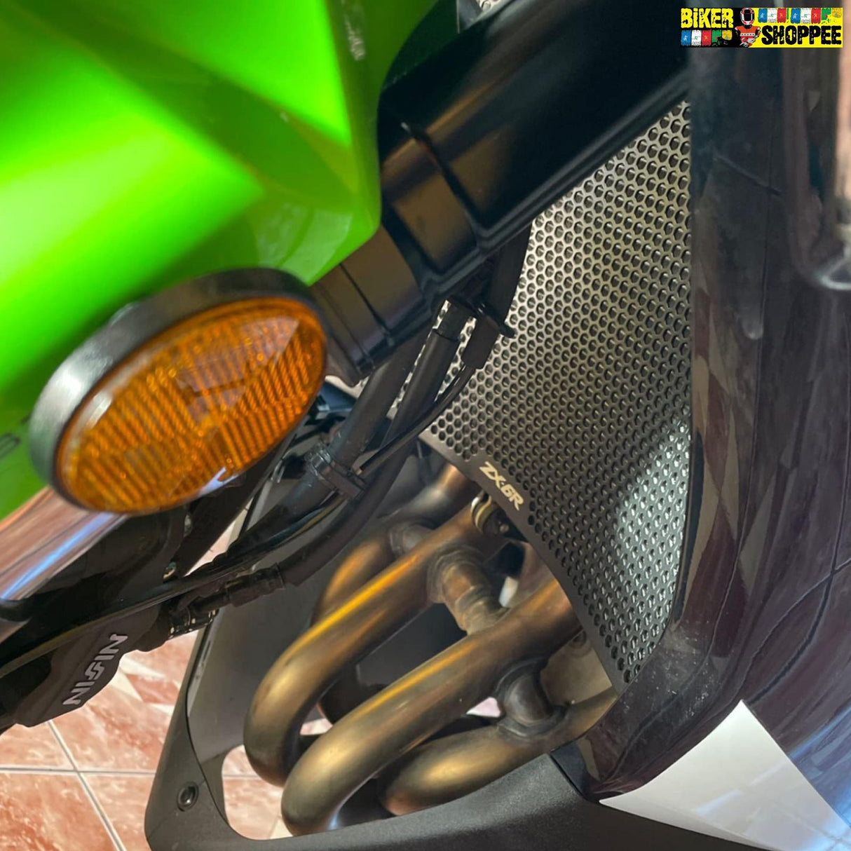 NINJA ZX6R RADIATOR GRILL