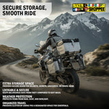 MOTOBROS ALLOY 45L TOP BOX SILVER