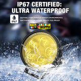 LiUHJG 5 LED CREE FOG LIGHT WITH WIRING HARNESS KIT