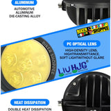 LiUHJG 6 LED CREE FOG LIGHT WITH WIRING HARNESS KIT