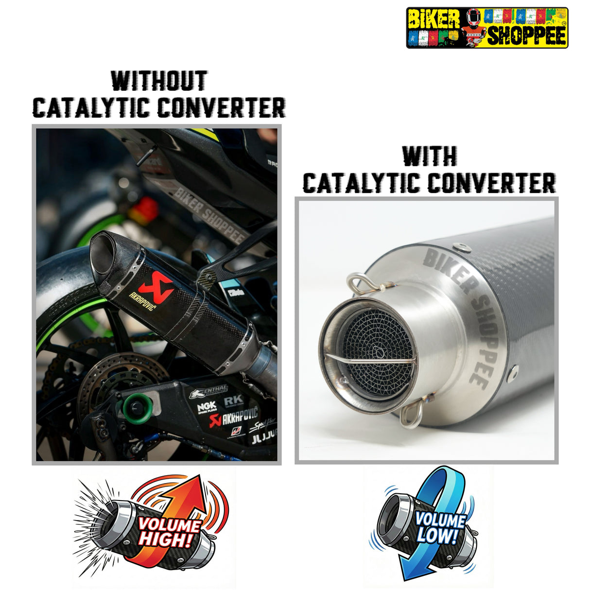 CATALYTIC CONVERTER UNIVERSAL 51MM EXHAUST DB KILLER