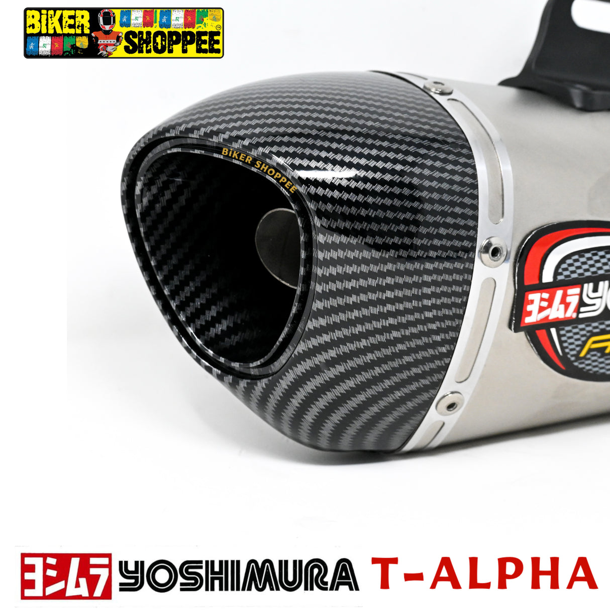 YOSHIMURA T ALPHA EXHAUST SILVER