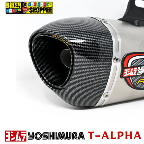 YOSHIMURA T ALPHA EXHAUST SILVER