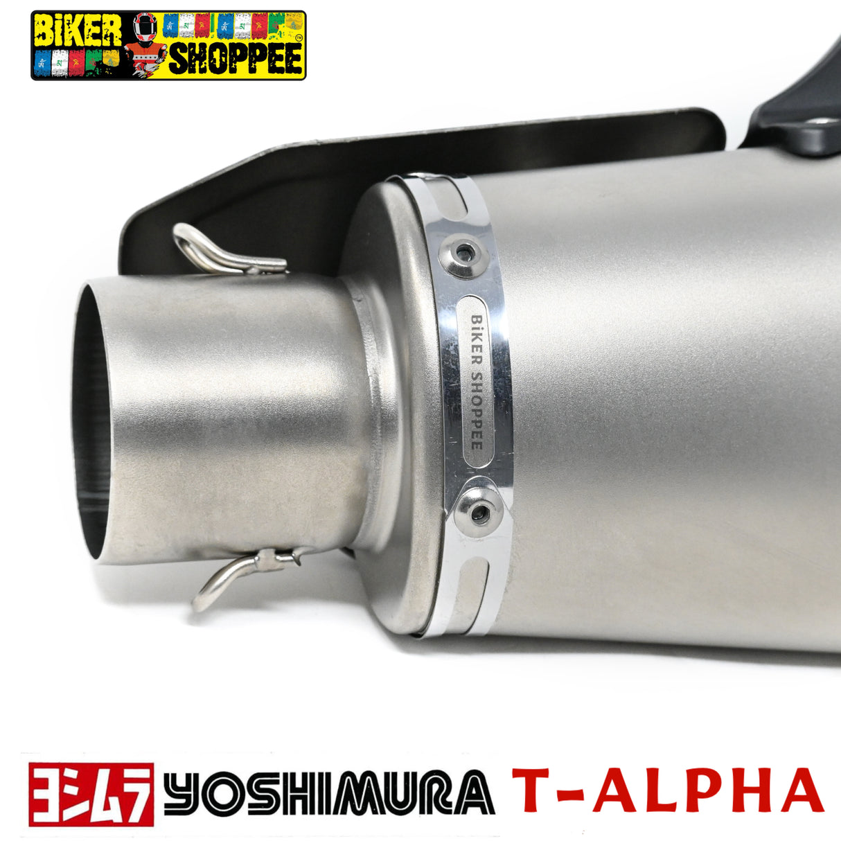 YOSHIMURA T ALPHA EXHAUST SILVER