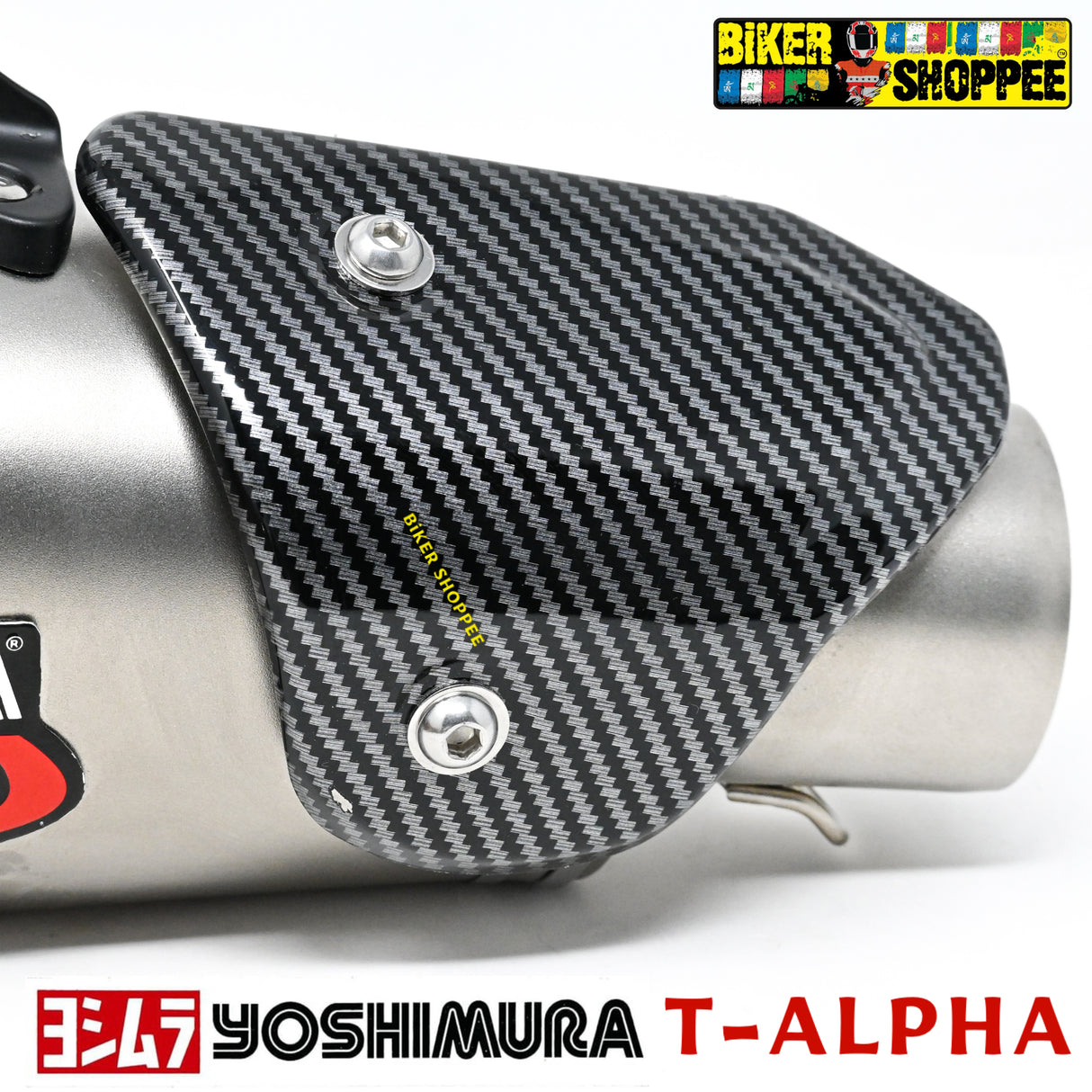 YOSHIMURA T ALPHA EXHAUST SILVER