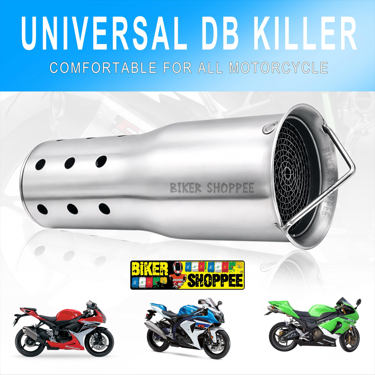 CATALYTIC CONVERTER UNIVERSAL 51MM EXHAUST DB KILLER
