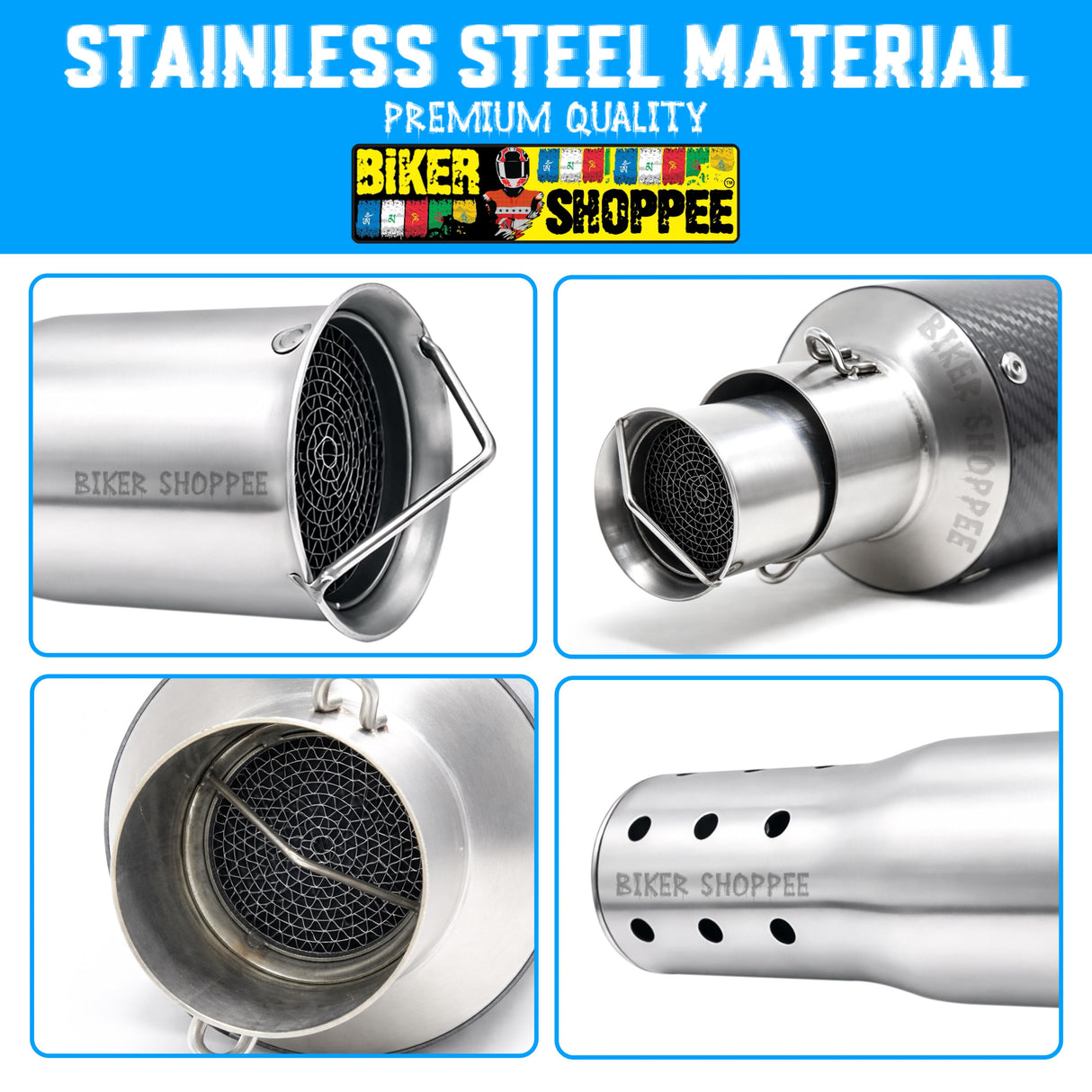 CATALYTIC CONVERTER UNIVERSAL 51MM EXHAUST DB KILLER