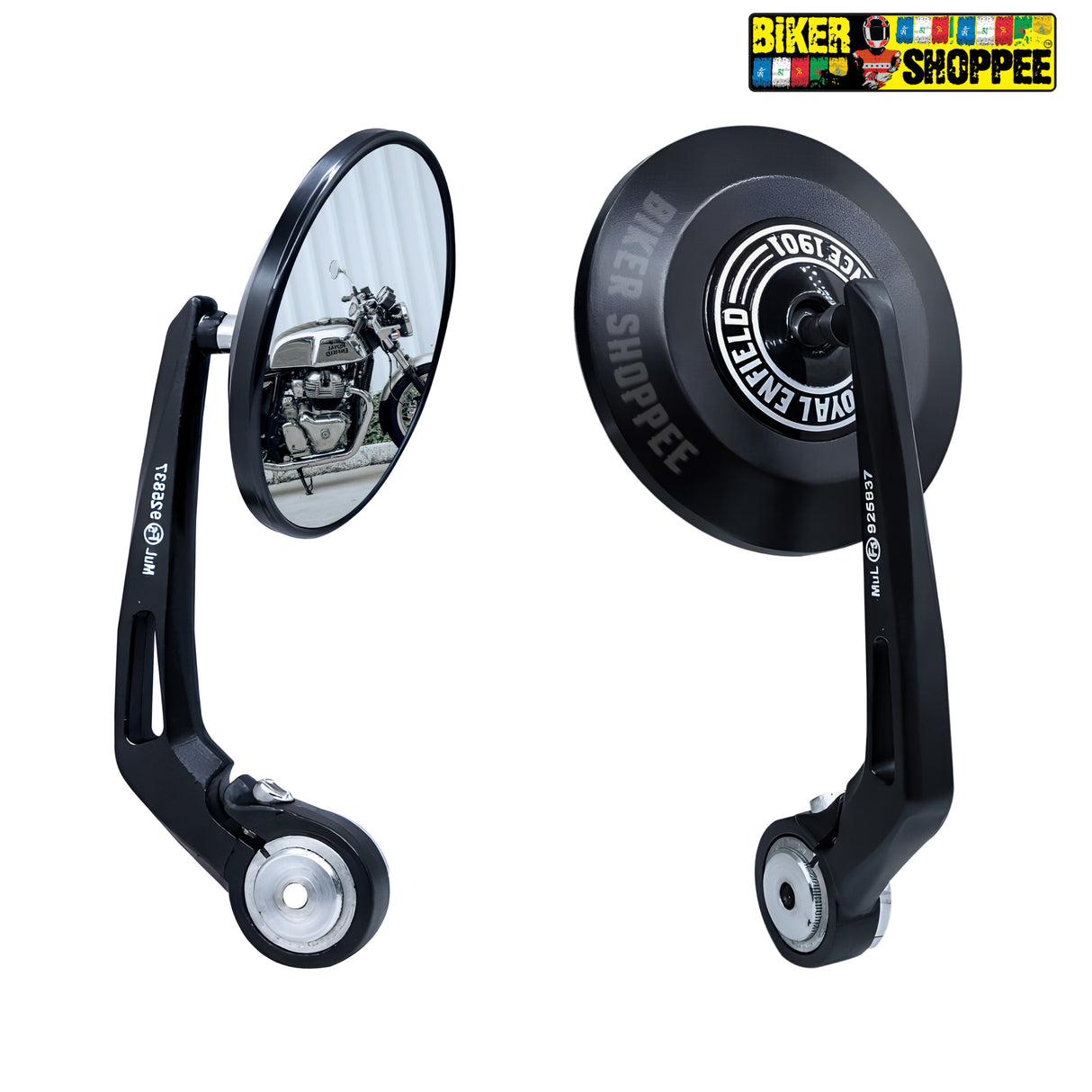 PREMIUM CNC BAR END MIRROR FOR ROYAL ENFIELD