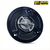 KTM DUKE & RC CNC KEYLESS QUICK RELEASE FUEL TANK CAP GRAY