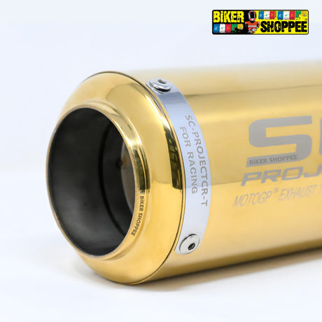 SC PROJECT EXHAUST SHORT GOLDEN