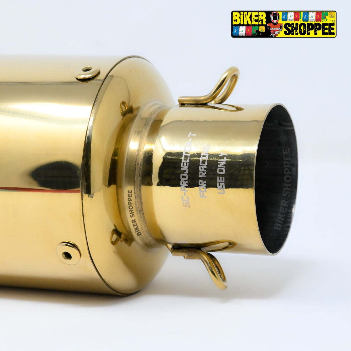 SC PROJECT EXHAUST SHORT GOLDEN