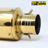 SC PROJECT EXHAUST SHORT GOLDEN