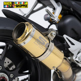 SC PROJECT EXHAUST SHORT GOLDEN
