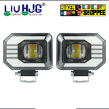 LiUHJG 4 MODE LED TURN SIGNAL FOG LIGHT PAIR