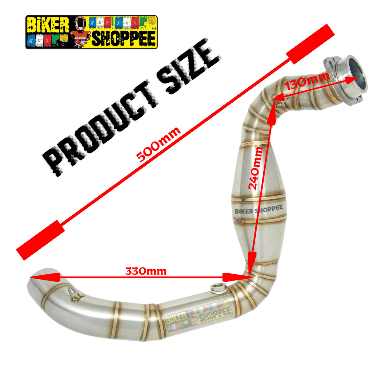 BMW G 310RR EXHAUST BEND PIPE