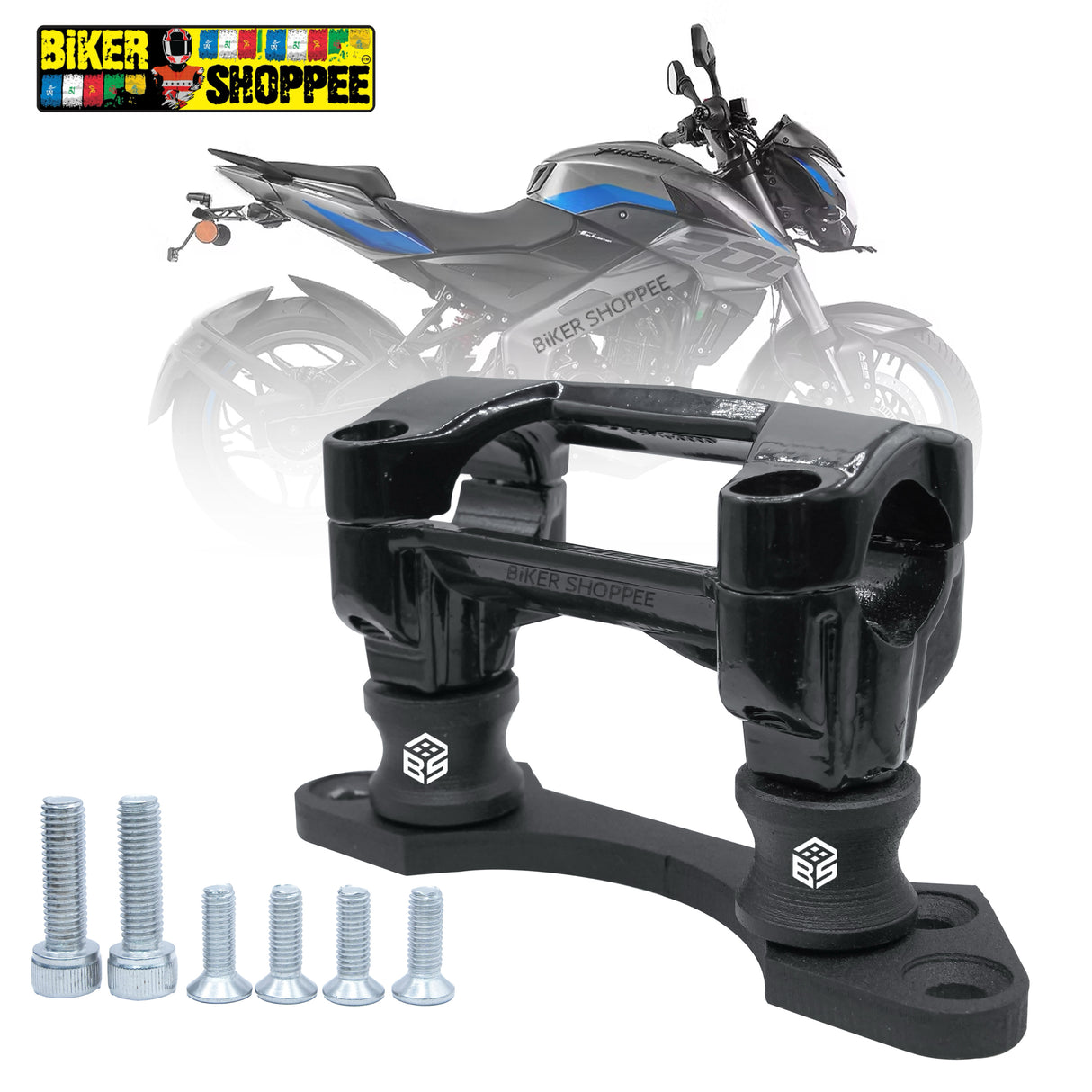 PULSAR NS200 NS160 NS125 BS7 HANDLE CONVERSION KIT | BIKER SHOPPEE
