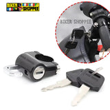 MOTORCYCLE HELMET LOCK