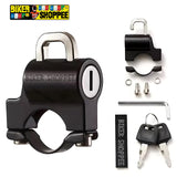 MOTORCYCLE HELMET LOCK