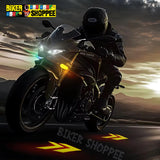 ARROW COLOURFULL PROJECTION INDICATOR FOR MOTORCYCLE ( RGB / AMBER INDICATOR / PROJECTION )